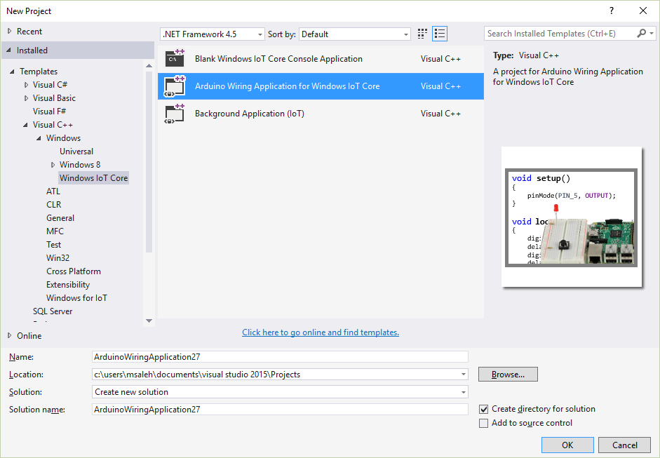 Windows IoT Core Project Templates - Visual Studio Marketplace